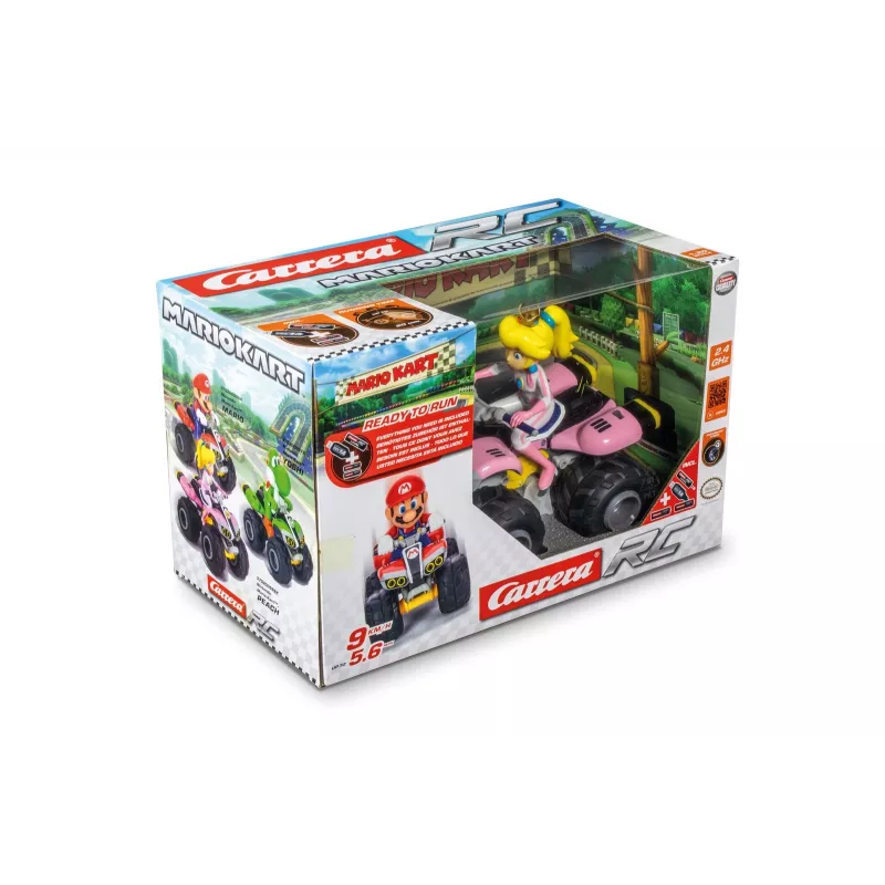 Četrriteņu motocikls Carrera Mario Kart Peach
