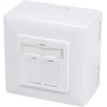 Izlaides kārba LogiLink NP0039 Balta