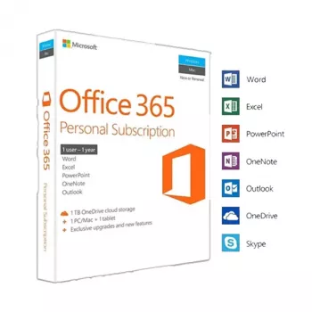 Microsoft Office 365 Personal 1 gada atslēga (VPN aktivizācija)