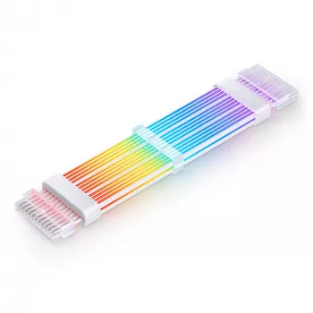 ATX 24-pin datora gaismas kabelis Jonsbo DY-2 mātesplates RGB/apgaismojuma pagarināšanai