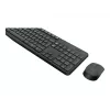 Logitech MK235 Izturīgs bezvadu tastatūras un peles komplekts pelēkā krāsā