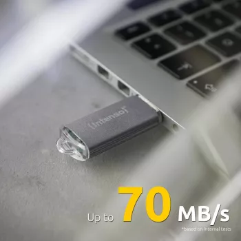 Intenso MEMORY DRIVE FLASH USB3.2/256GB 3541492 USB zibatmiņa USB Type-A 3.2 Gen 1 (3.1 Gen 1) Sudraba