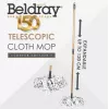 Tvaika mops Beldray LA069066GRYEU7 1500W viegls cietām grīdām, ātra tvaika tīrīšana
