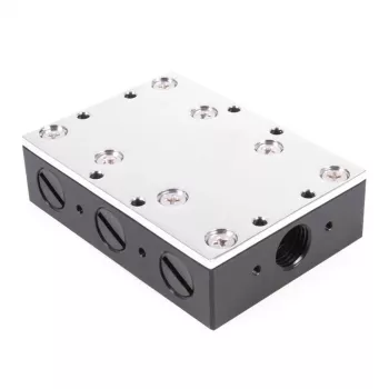 Šļūtenes savienotājs Alphacool 12994 Acetal Melns 78mm