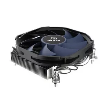 Gaisa dzesētājs Akasa ALUCIA H4i 9.2 cm melns 800-3600 RPM hidrodinamiskā gultņa