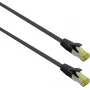 Tīkla kabelis Helos 263804 melns 3 m Cat6a S/FTP