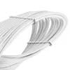 PCIe 6-pin pagarinātāja kabelis BITFENIX Alchemy 45 cm ar baltu apvalku
