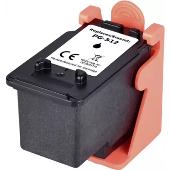 Renkforce tinte aizstāj Canon PG-512 (2969B001) saderīgs melns RF-5706070 (RF-5706070)