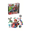 LEGO konstruktors 72043 Super Mario interaktīvais Mario Karts ar standarta kartingu