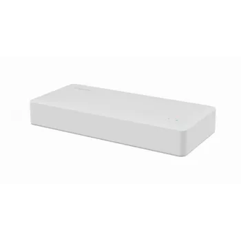 Nepārvaldāms slēdzis GEMBIRD NSW-G8-01 — 8× Gigabit Ethernet (10/100/1000), Balts, līdzstrāva 5 V