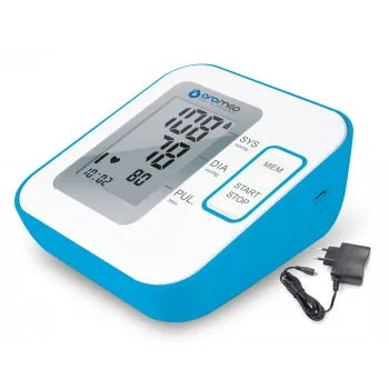 HI-TECH MEDICAL gold-N3 COMPACT+ automātiskais augšdelma asinsspiediena mērītājs ar barošanas adapteri