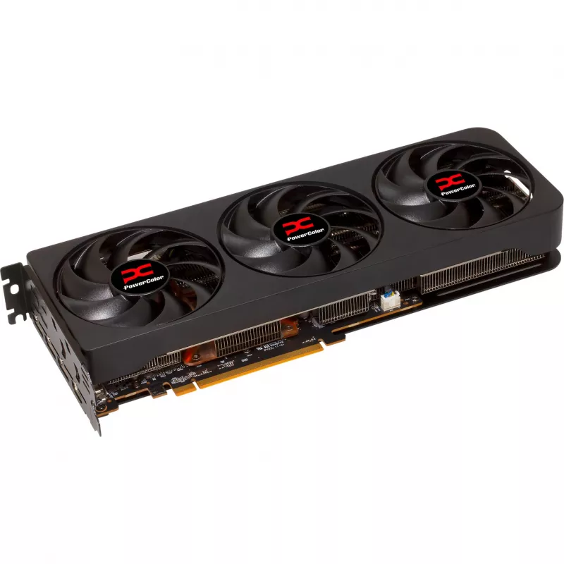 Grafikas karte JaudaKrāsa Radeon RX 9070 XT 16 GB GDDR6, PCIe x16 5.0, 256-bit, 289 mm, 3 ventilatori