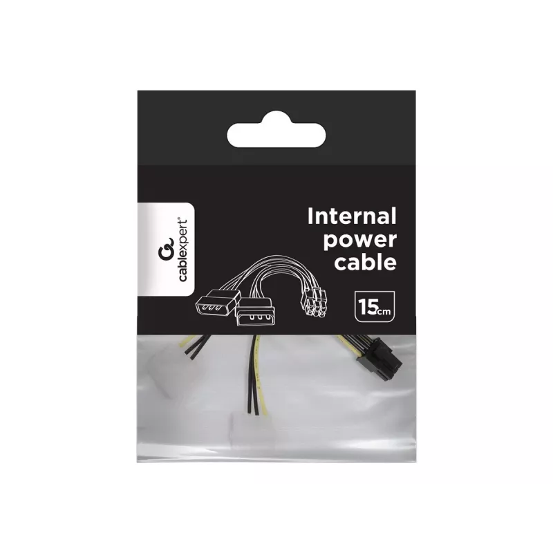 CC-PSU-6 iekšējais strāvas adaptera kabelis PCI Express