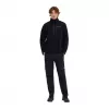 BERGHAUS Prism Half Zip Polartec® Fleece - vīriešu flīsa džemperis, L izmērs (melns)