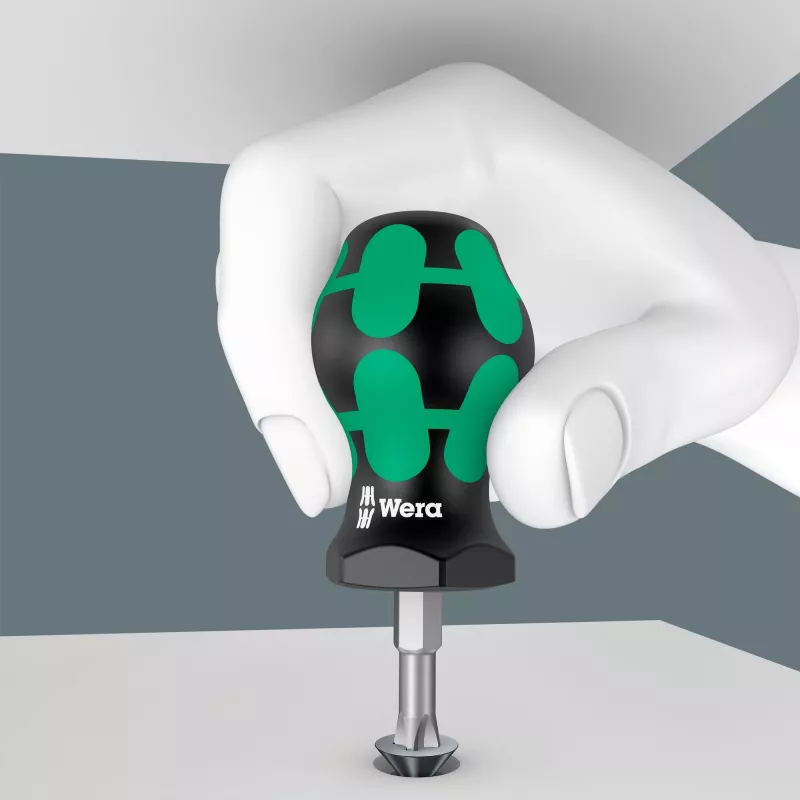 Skrūvgriežu komplekts Wera Stubby Set 1