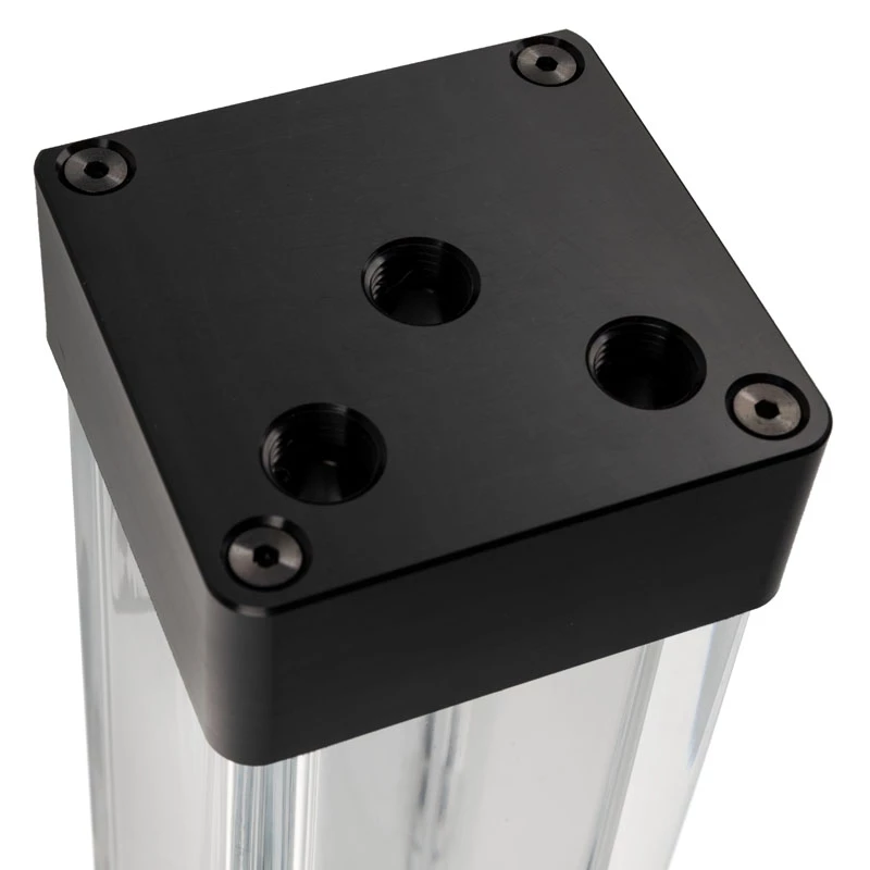 Rezervuārs (Ausgleichsbehälter) BitsPower Premium Cuboid 150 mm akrils - BPPRE-WTCR150