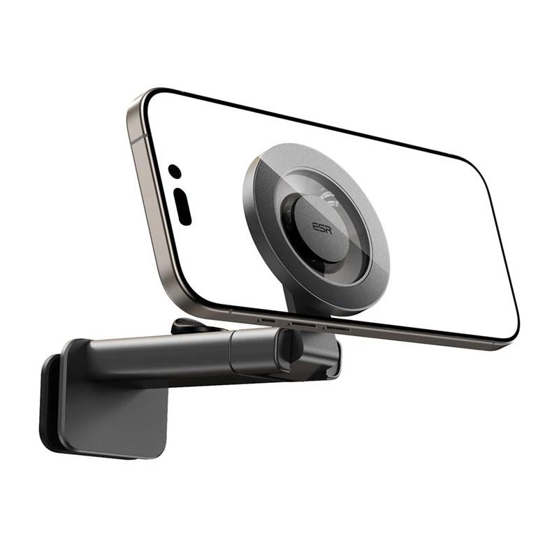 Telefona turētājs ESR Skygrip — regulējams leņķis, melns