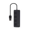 USB 2.0 saskarnes centrmezgls Gembird UHB-U2P4-05 ar 4 USB pieslēgvietām