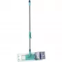 Mop Leifheit 55049 mikrošķiedras mops laminātam, flīzēm un kokam, pelēks/tirkīzzils
