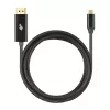 USB-C uz DisplayPort kabelis TB AKTBXVDUSBCDP2B 2 m — melns