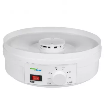 Pārtikas žāvētājs GreenBlue GB190 ar 5 restēm, 250 W, regulējama temperatūra, restes diametrs 32 cm