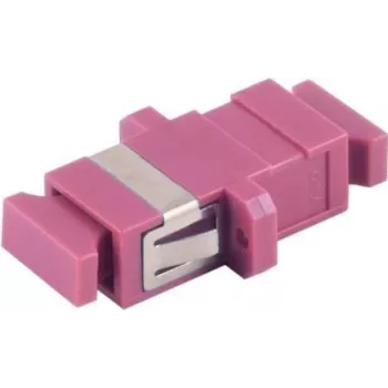 Šķiedru optiskā adaptera SC ShiverPeaks 07-60053 Violeta Multi-mode