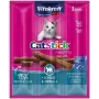 Kaķu gardumi Vitakraft CatStick 31218 ar liellopu, cūku, mājputnu gaļu 18 g paciņa, 3 gab., bez graudiem, bez cukura