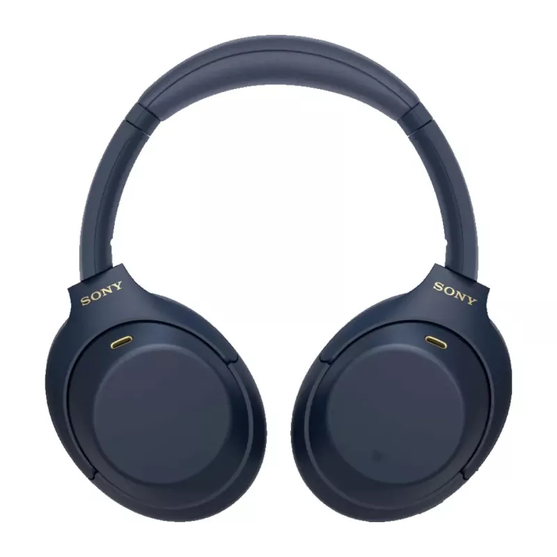 Austiņas Sony WH1000XM4L.CE7, apkārtauss, vadu un bezvadu (Bluetooth, USB-C), zilas, galvas lentes valkāšanas stils