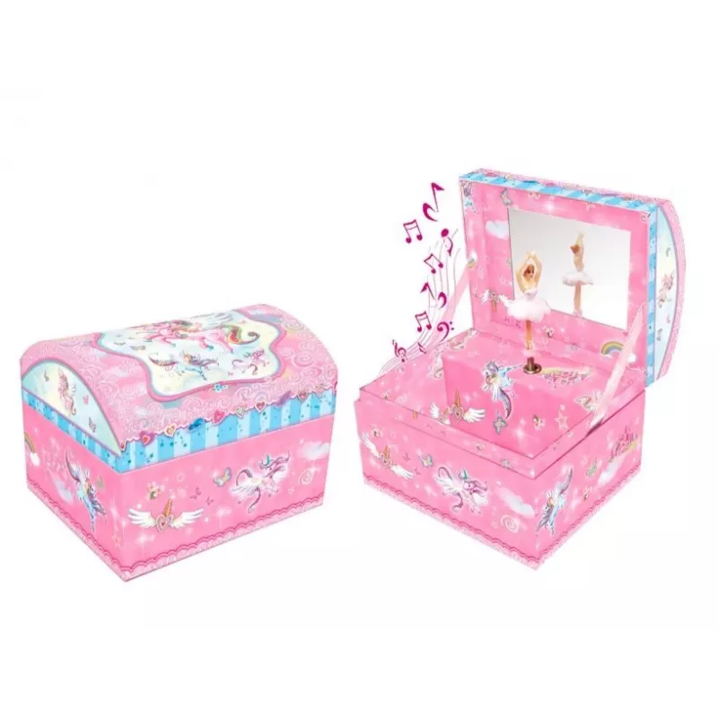 Pecoware Chest mūzikas kastīte - Flamings