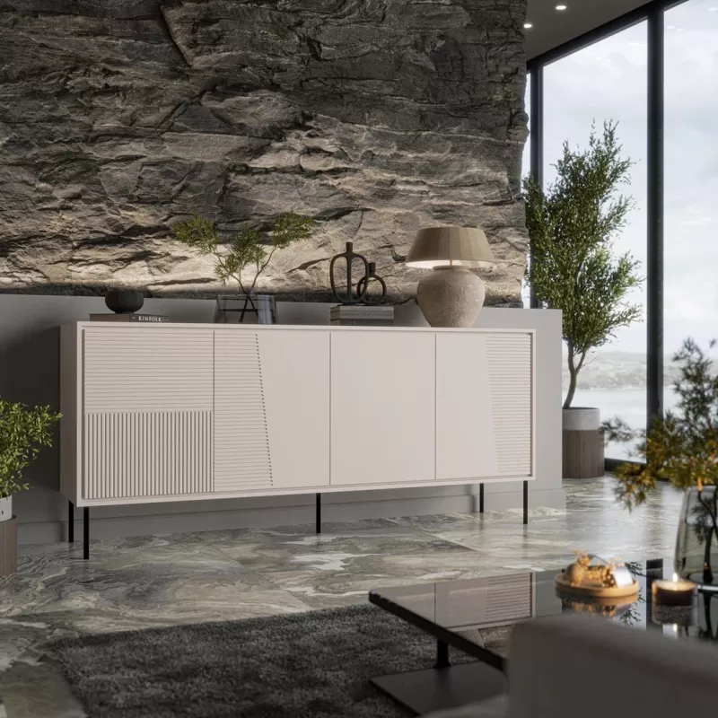 4D kumode ABI 200x45x88 kašmira matēts