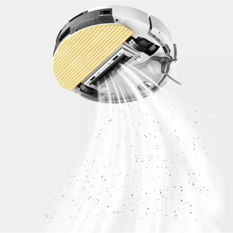 KARCHER RVC 3 Comfort balts grīdas tīrīšanas robots ar bāzes staciju