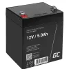 zaļa Cell AGM27 UPS akumulators, hermētisks svina-skābes (VRLA) 12 V 5 Ah