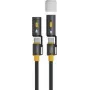 4smarts 3in1 USB-C kabeļu komplekts Explorer USB C - 1,5 m - Digitāls/Dati (541240)
