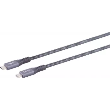 USB kabelis S/CONN 13-67030 USB4 Gen 2x2 2m pelēks