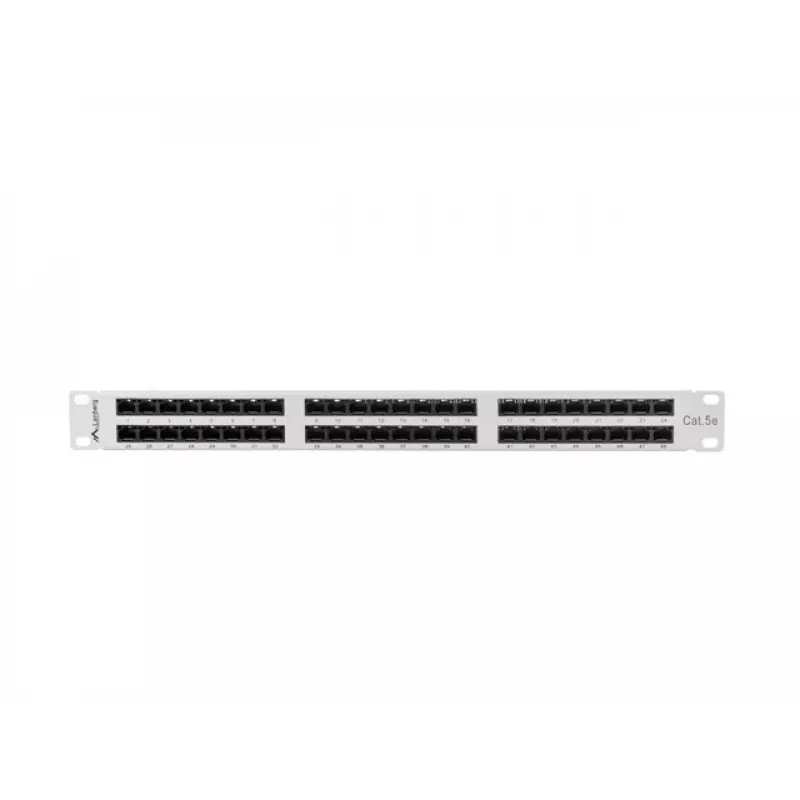 Plāksteru panelis 1U Lanberg PPU5-1048-S