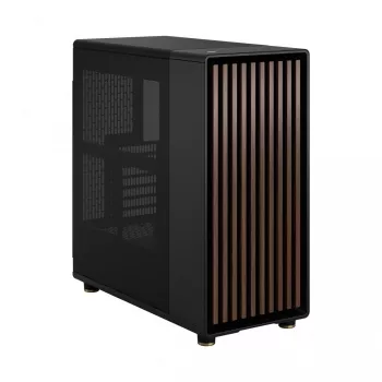 Fractal Design North Charcoal Melns Mesh Mid Tower Case - Melns