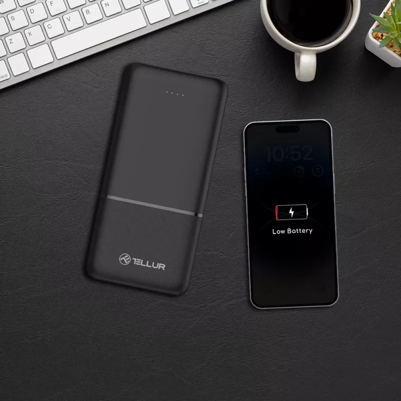 Pārnēsājams ārējais akumulators Tellur TLL158481 10000mAh