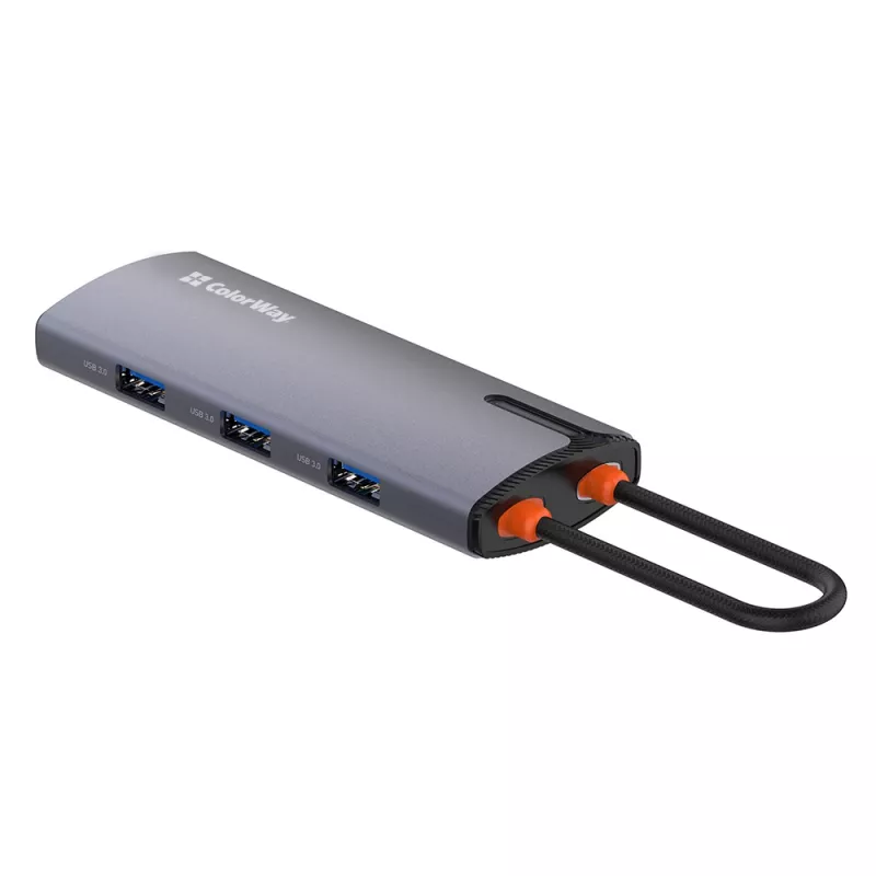 ColorWay 6-in-1 Docking Station | CW-HUB03 | 100 W