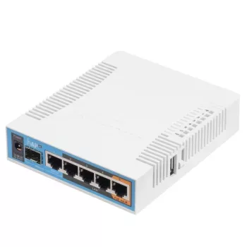 Mikrotik hAP ac 500 Mbit/s Balts Power over Ethernet (PoE)