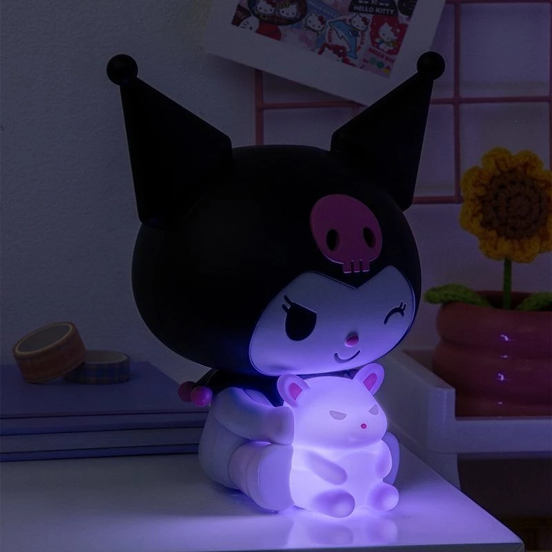 Galda naktslampiņa Paladone Hello Kitty Kuromi GloBuddies naktslampiņa modelis PP14396KUR