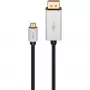 Goobay | USB-C uz DisplayPort adaptera kabelis | 60176 | Type-C | DisplayPort | USB-C uz DisplayPort | 2 m