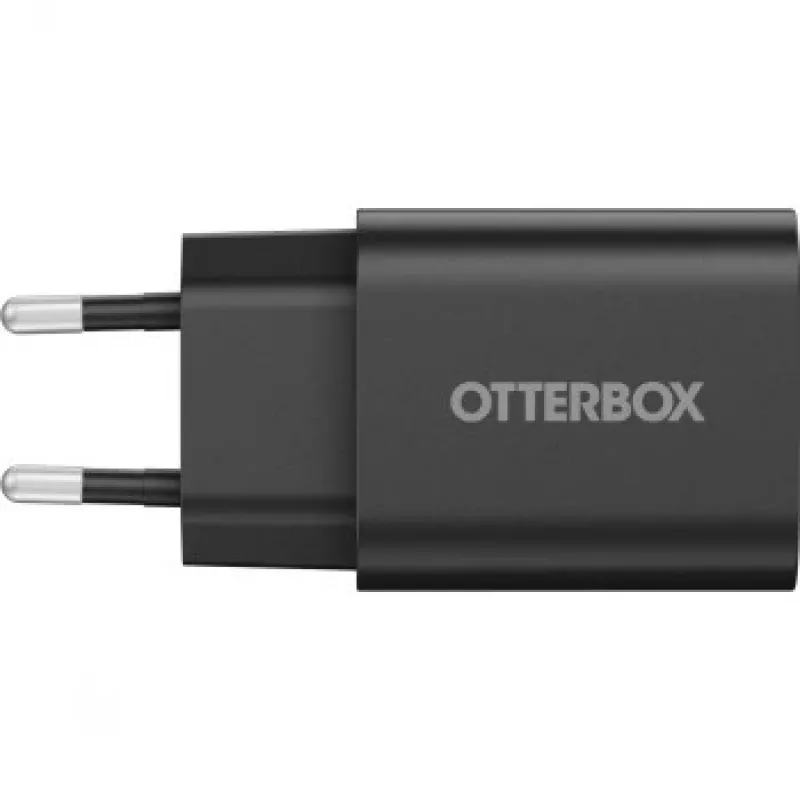 Sienas lādētājs OTTERBOX 20W USB-C ar USB Power Delivery, melns (78-81338)