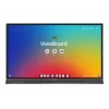 Viewsonic IFP8653 interaktīvā tāfele 2,17 m (85,5 collas) 3840 x 2160 pikseļi Skārienekrāns Melns