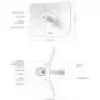 Tīkla tilts TP-LINK Beam Bridge 5 UR KIT, 5 GHz vienjoslas, Wi‑Fi 5 (802.11ac), Gigabit Ethernet, ārējā antena, maks. diapazons 15000 m, balts
