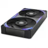 Korpusa ventilators NZXT Performance Fan F240X 240 mm, melns