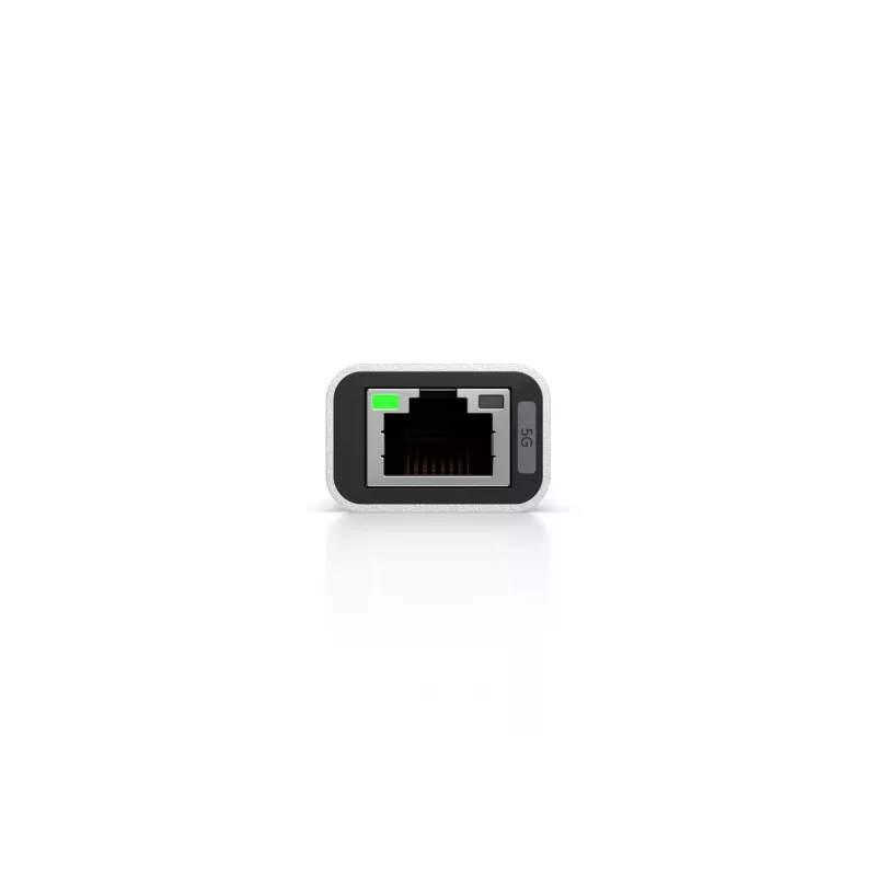 Ubiquiti Plug-and-play, Ethernet bezvadu 5GbE tīkla savienojums (UACC-ADAPTER-RJ45-USBC-5GE)