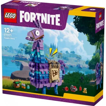 Uzglabāšanas rotaļlieta LEGO 77071 Fortnite Llama konstrukcijas rotaļlieta – LEGO zīmola uzglabāšanas un izstādes vienība