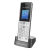 Grandstream Networks WP810 IP tālrunis melns. Metālisks 2 līnijas TFT Wi-Fi
