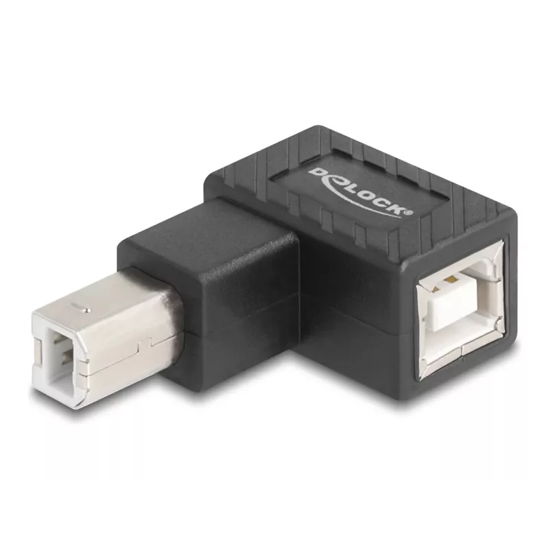 USB Type-B dzimuma mainītājs DeLOCK 67205 Melns