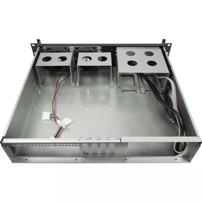 Server Rack Inter-Tech 2U-K-240L Melns